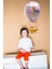 22 Inç Mor Renk Safari Uçan Balon Temalı Folyo Balon 88-28 cm 4