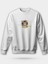 Renkli Boyama Aslan Baskılı Unisex Regular Sweatshirt 1