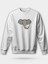 Motifli Fil Baskılı Unisex Regular Sweatshirt 1