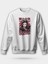 Lady Kitsune Japon Kızı Baskılı Unisex Regular Sweatshirt 1