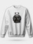 Gangster Samuray Panda Baskılı Unisex Regular Sweatshirt 1