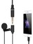 JH-041-A Lıghtnıng Girişli ve Kulaklık Girişli Youtuber Yaka Mikrofonu (4887) 2