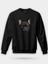 French Fransız Bulldog Baskılı Unisex Regular Sweatshirt 1