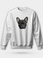 French Fransız Bulldog Baskılı Unisex Regular Sweatshirt 1