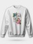 Vintage Garden Gül Unisex Regular Sweatshirt 1