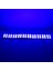 Mavi Modül LED 75*40 3030 24 Volt 3 Watt (4887) 2
