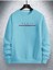 Erkek Paris Baskılı Bisiklet Yaka Sweatshirt 3
