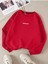 Kadın/erkek Brooklyn Özel Renkli Oversize Bisiklet Yaka Pamuklu Sweatshirt 1