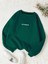 Kadın/erkek Los Angeles Renkli Oversize Bisiklet Yaka Pamuklu Sweatshirt 1