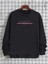 Erkek Paris Baskılı Bisiklet Yaka Sweatshirt 2