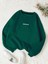 Kadın/erkek Brooklyn Özel Renkli Oversize Bisiklet Yaka Pamuklu Sweatshirt 1