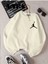 Basket Baskılı Bisiklet Yaka Sweatshirt 1