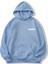 Kadın/erkek Brooklyn Renkli Özel Baskılı Pamuklu Oversize Kapüşonlu Sweatshirt 1