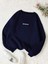 Kadın/erkek Brooklyn Özel Renkli Oversize Bisiklet Yaka Pamuklu Sweatshirt 1