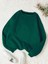 Düz Bisiklet Yaka Sweatshirt 1