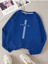 Kadın/erkek Paris Özel Renkli Oversize Bisiklet Yaka Pamuklu Sweatshirt 1