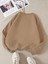 Düz Bisiklet Yaka Sweatshirt 2