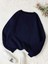 Düz Bisiklet Yaka Sweatshirt 2