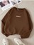 Kadın/erkek Brooklyn Özel Renkli Oversize Bisiklet Yaka Pamuklu Sweatshirt 1