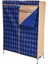 Portatif Gardrop Metal Iskelet - Bez Örtü 42X105CM (4887) 1