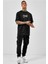 "one" Baskılı Oversize Erkek Tshirt 3