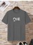 "one" Baskılı Oversize Erkek Tshirt 1