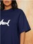 Unisex Kadın/erkek Shark Renkli Özel Baskılı Oversize Pamuk Bisiklet Yaka Penye T-Shirt 1