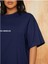 Unisex Kadın/erkek Los Angeles Renkli Özel Baskılı Oversize Pamuk Penye Bisiklet Yaka T-Shirt 4