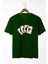 Oversize Önü Iskambil Kağıdı Baskılı T-Shirt 1