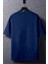 Unisex Beautiful New York Baskılı Oversize Boyamalı Tişört 2