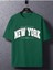 Unisex Beautiful New York Baskılı Oversize Boyamalı Tişört 4