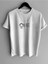 "one" Baskılı Oversize Erkek Tshirt 1