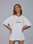 Unisex Kadın/erkek Los Angeles Renkli Özel Baskılı Oversize Pamuk Penye Bisiklet Yaka T-Shirt 2