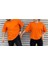 Unisex Oversize Bisiklet Yaka Sevgili Kombin 2 Li Paket Tshirt 1