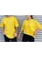 Unisex Kırmızı Bisiklet Yaka Sevgili Kombin 2 Li Paket Tshirt 1