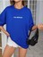 Unisex Kadın/erkek Los Angeles Renkli Özel Baskılı Oversize Pamuk Penye Bisiklet Yaka T-Shirt 1
