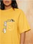 Unisex Cat Renkli Özel Baskılı Oversize Pamuk Bisiklet Yaka Penye T-Shirt 2