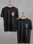 Lilo Stitch Sevgili Çift Takım Tişört Oversize Motto Sevgili Couple T-Shirt 1
