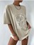 Unisex Yüz Baskılı Oversize Tshirt 1
