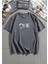 "one" Baskılı Oversize Erkek Tshirt 1