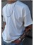 Unisex Baskısız Oversize Penye T-Shirt %100 Pamuk 1