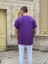 Unisex Les Özel Baskılı Oversize Penye T-Shirt %100 Pamuk 2