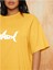 Unisex Kadın/erkek Shark Renkli Özel Baskılı Oversize Pamuk Bisiklet Yaka Penye T-Shirt 2