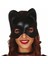 Siyah Deri Görünümlü Kedi Maskesi – Cosplay &amp;amp;amp; Maskeli Balo (4887) 3