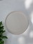 Dekoratif Beton 30 cm Organizer Tepsi Beyaz Saksı/mum Altlığı 1