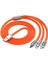 3 In 1 Type-C + Micro USB + Lightning Hızlı Şarj Kablosu Silikon Kablo 1 Metre Opp Ambalaj 1