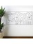 Yazılabilir Türkiye Haritası Manyetik Duvar Stickerı 110 x 56 cm 1