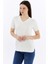 Kadın V Yaka Basıc Kısa Kollu T-Shırt 5