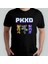 Pk Xd Eğlence, Dost & Oyunlar Unisex %100 Pamuklu Bisiklet Yaka T-Shirt Model 4 1