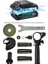 Ekinler Akülü Ultra 4lü Set Makina 58vf 5ah 125mm Avuç Taşlama, Sds Plus Kırıcı Delici Hilti, Somun Sıkma Sökme, Vidalama Matkap EEA090 4